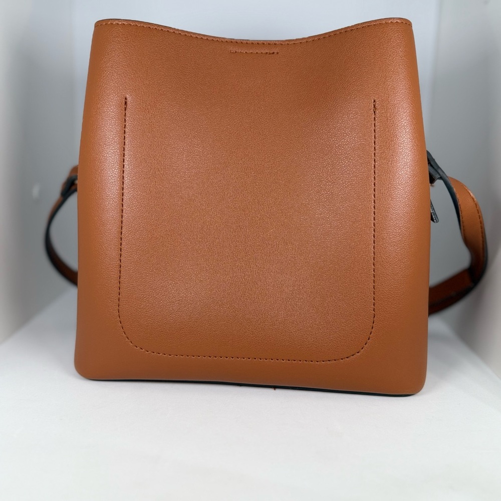 Nanette Lepore Colleen Smooth Triple Section Bucket Bag - Picture 2 of 16